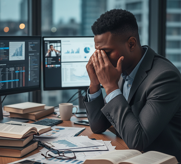 professional-man-having-headache-at-work