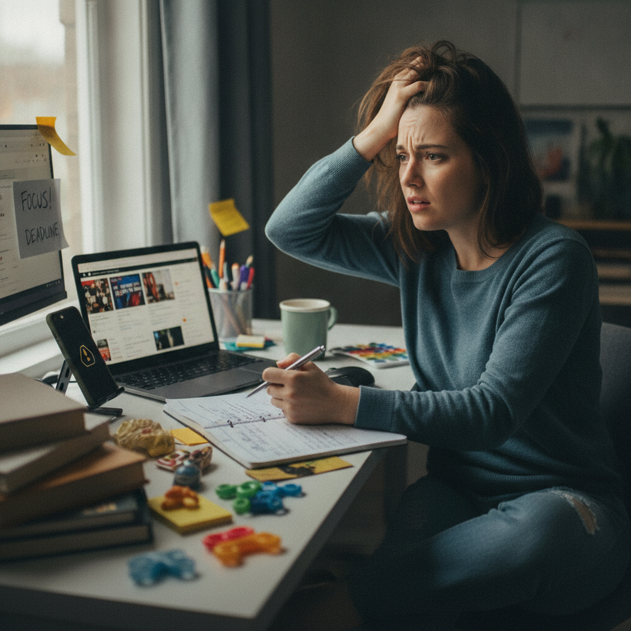 woman-on-her-desk-struggling