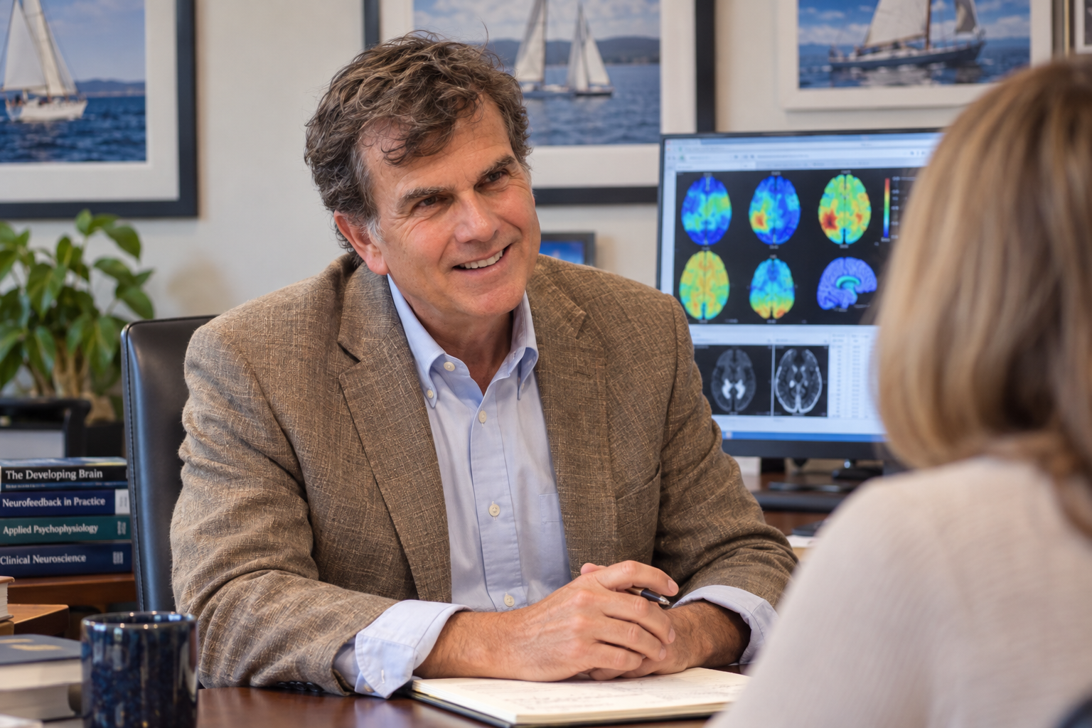 adult-woman-neurofeedback-consultation-with-dr-cale